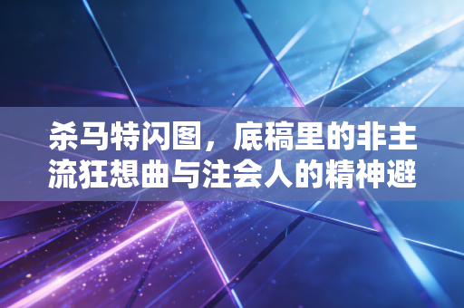 杀马特闪图，底稿里的非主流狂想曲与注会人的精神避难所