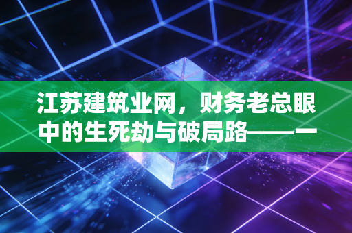 江苏建筑业网，财务老总眼中的生死劫与破局路——一名注册会计师的行业观察