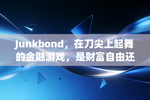 Junkbond，在刀尖上起舞的金融游戏，是财富自由还是财务深渊？