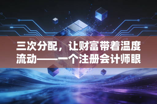 三次分配，让财富带着温度流动——一个注册会计师眼中的社会共富之路