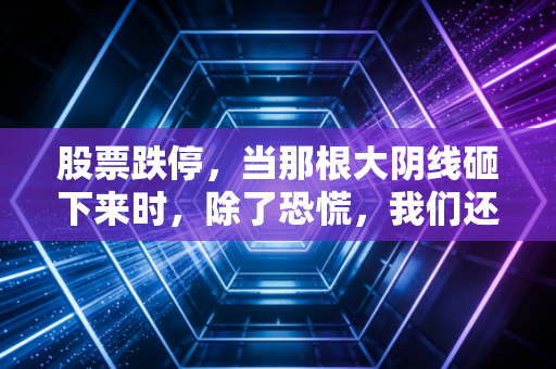 股票跌停，当那根大阴线砸下来时，除了恐慌，我们还能读懂什么？