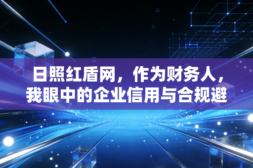 日照红盾网,作为财务人,我眼中的企业信用与合规避坑指南