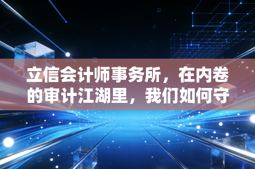 立信会计师事务所,在内卷的审计江湖里,我们如何守住那份沉甸甸的信?