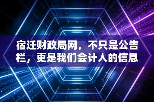 宿迁财政局网,不只是公告栏,更是我们会计人的信息粮仓与避坑指南