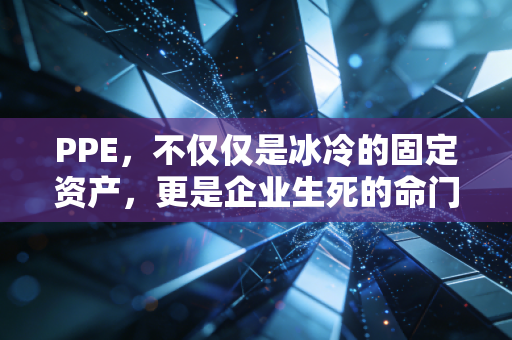 PPE，不仅仅是冰冷的固定资产，更是企业生死的命门