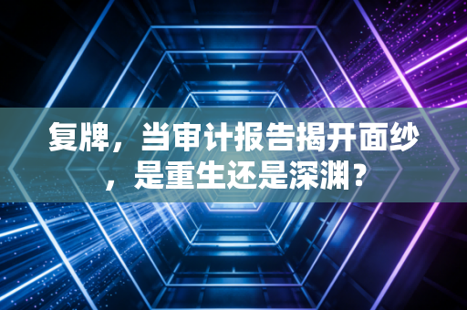 复牌,当审计报告揭开面纱,是重生还是深渊?