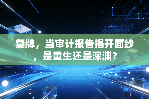 复牌，当审计报告揭开面纱，是重生还是深渊？