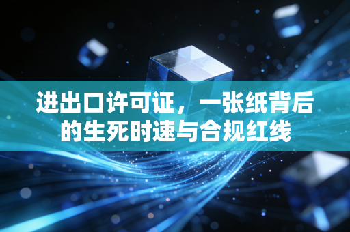 进出口许可证,一张纸背后的生死时速与合规红线