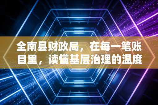 全南县财政局,在每一笔账目里,读懂基层治理的温度与精度