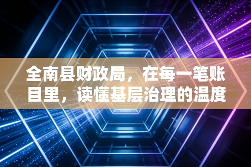 全南县财政局,在每一笔账目里,读懂基层治理的温度与精度