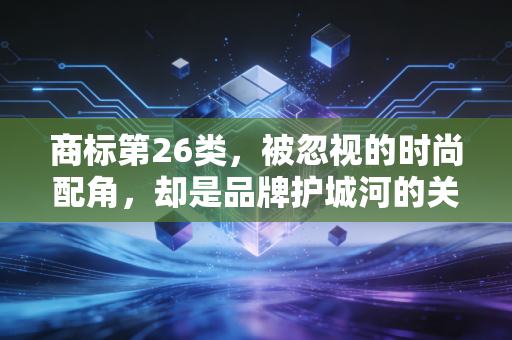 商标第26类,被忽视的时尚配角,却是品牌护城河的关键一环