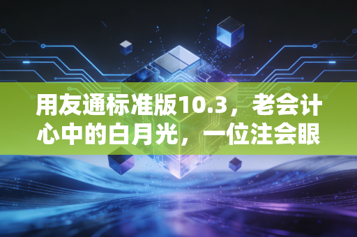 用友通标准版10.3，老会计心中的白月光，一位注会眼中的中小企业财务基石