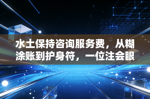 水土保持咨询服务费,从糊涂账到护身符,一位注会眼中的合规成本与价值博弈