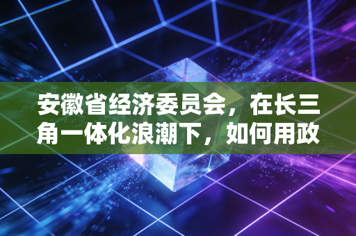 安徽省经济委员会,在长三角一体化浪潮下,如何用政策算盘拨动企业发展的经济账?