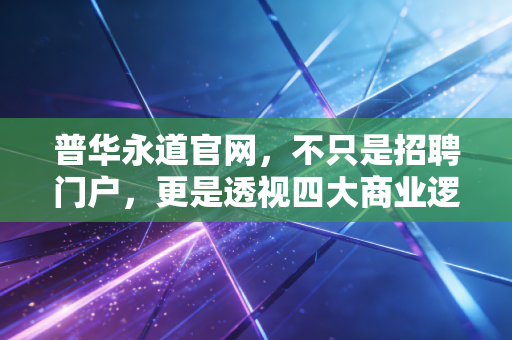 普华永道官网,不只是招聘门户,更是透视四大商业逻辑与职业迷局的窗口