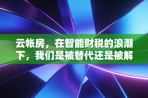 云帐房,在智能财税的浪潮下,我们是被替代还是被解放?