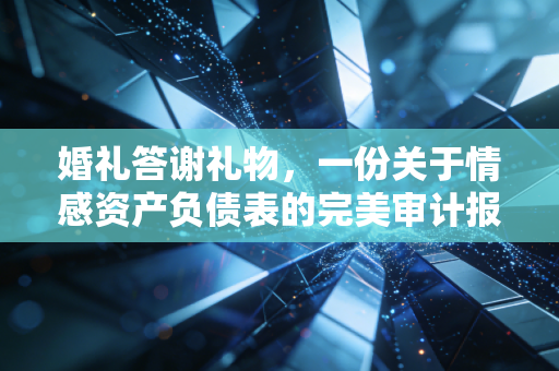 婚礼答谢礼物，一份关于情感资产负债表的完美审计报告