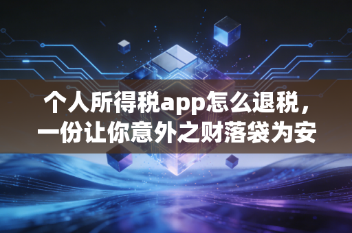 个人所得税app怎么退税,一份让你意外之财落袋为安的实操指南