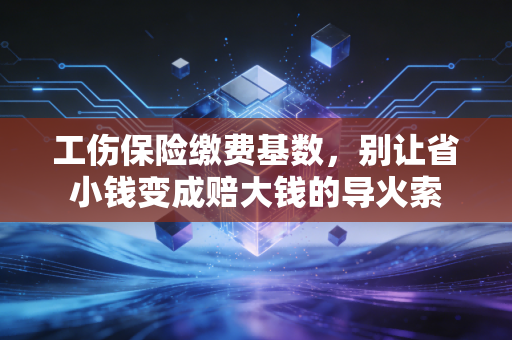 工伤保险缴费基数,别让省小钱变成赔大钱的导火索