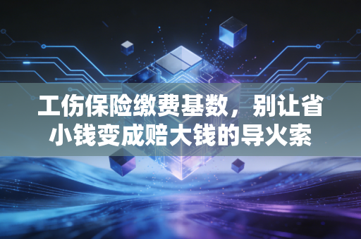 工伤保险缴费基数，别让省小钱变成赔大钱的导火索