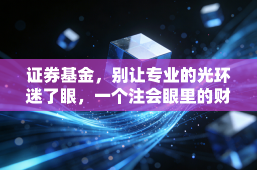 证券基金，别让专业的光环迷了眼，一个注会眼里的财富真相