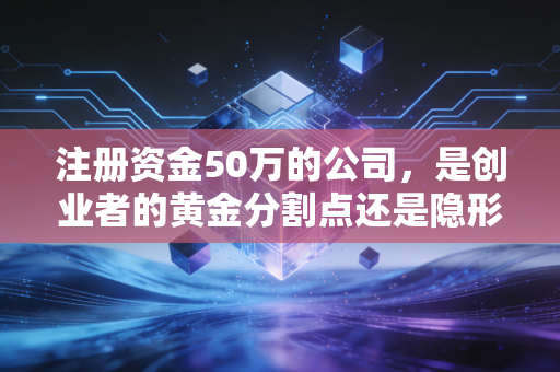 注册资金50万的公司，是创业者的黄金分割点还是隐形深坑？聊聊我在审计一线看到的真实故事
