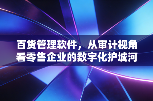 百货管理软件，从审计视角看零售企业的数字化护城河与财务内控