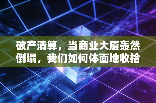 破产清算,当商业大厦轰然倒塌,我们如何体面地收拾这一地鸡毛?