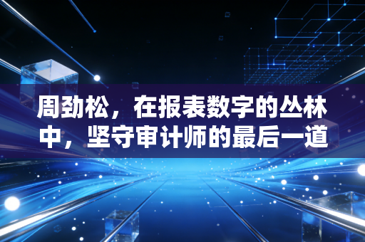 周劲松,在报表数字的丛林中,坚守审计师的最后一道防线