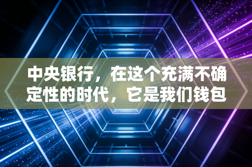 中央银行，在这个充满不确定性的时代，它是我们钱包最后的隐形守护者