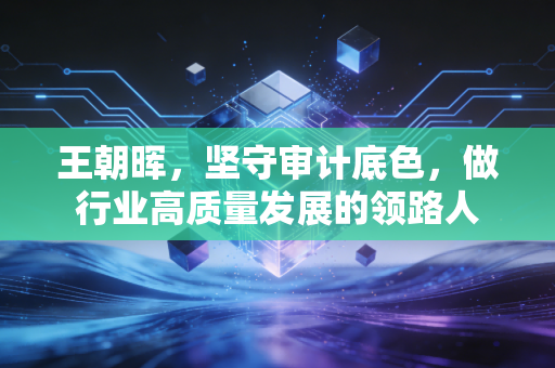 王朝晖,坚守审计底色,做行业高质量发展的领路人