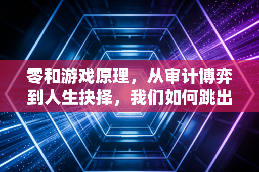 零和游戏原理，从审计博弈到人生抉择，我们如何跳出你死我活的陷阱？