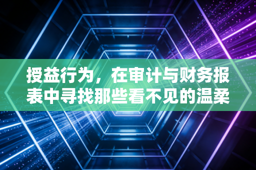 授益行为,在审计与财务报表中寻找那些看不见的温柔