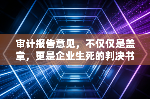 审计报告意见,不仅仅是盖章,更是企业生死的判决书