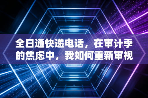 全日通快递电话，在审计季的焦虑中，我如何重新审视物流服务的生命线