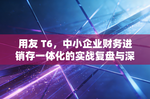 用友 T6，中小企业财务进销存一体化的实战复盘与深度思考