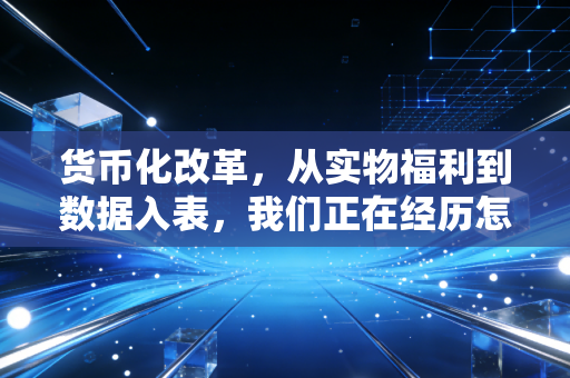 货币化改革，从实物福利到数据入表，我们正在经历怎样的财富洗牌？