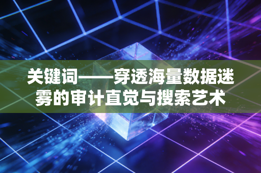 关键词——穿透海量数据迷雾的审计直觉与搜索艺术
