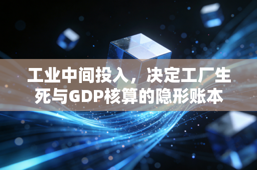 工业中间投入，决定工厂生死与GDP核算的隐形账本