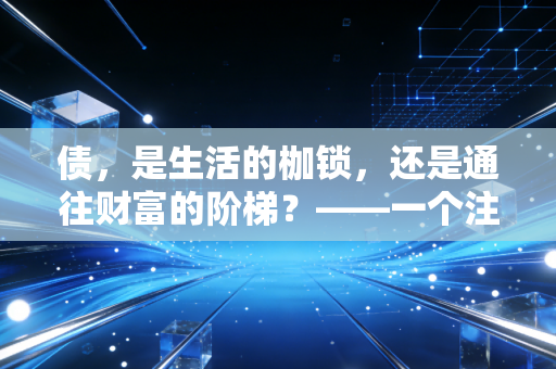 债，是生活的枷锁，还是通往财富的阶梯？——一个注册会计师的真心话