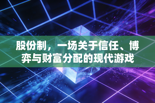 股份制，一场关于信任、博弈与财富分配的现代游戏