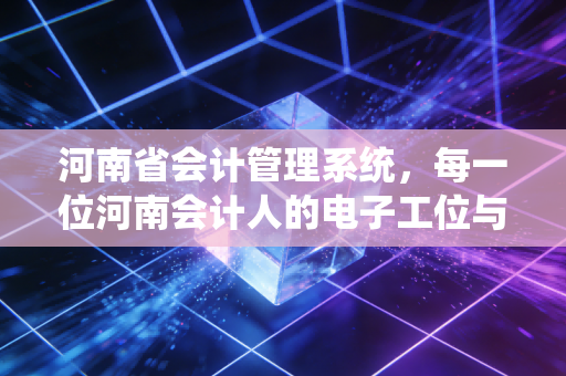 河南省会计管理系统，每一位河南会计人的电子工位与数字化生存实录