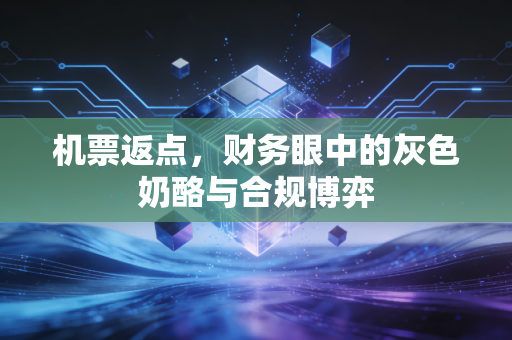 机票返点,财务眼中的灰色奶酪与合规博弈