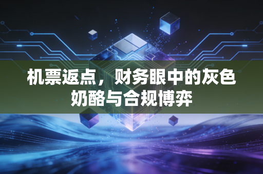 机票返点，财务眼中的灰色奶酪与合规博弈