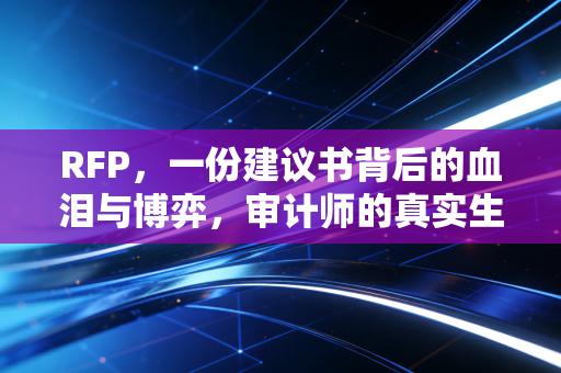 RFP，一份建议书背后的血泪与博弈，审计师的真实生存实录