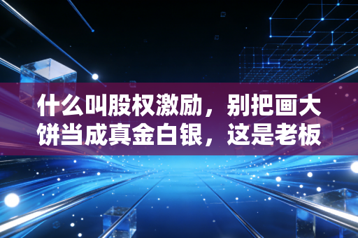 什么叫股权激励，别把画大饼当成真金白银，这是老板与员工的一场深度博弈