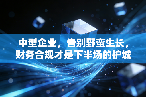中型企业，告别野蛮生长，财务合规才是下半场的护城河