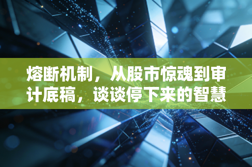 熔断机制，从股市惊魂到审计底稿，谈谈停下来的智慧