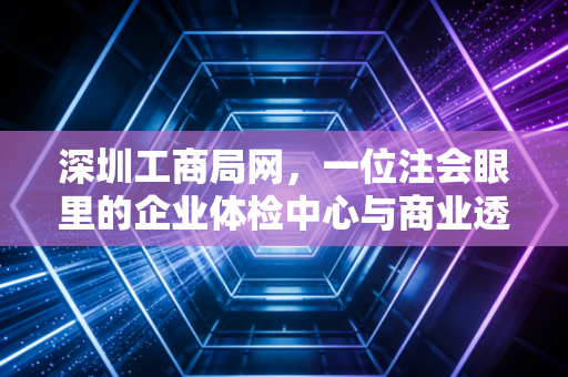 深圳工商局网，一位注会眼里的企业体检中心与商业透明化