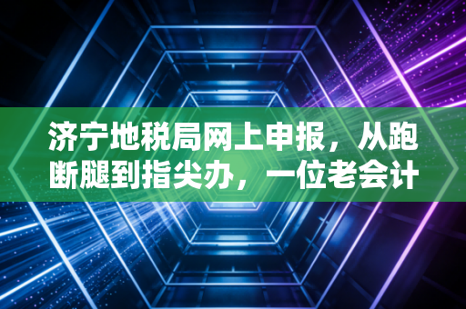济宁地税局网上申报，从跑断腿到指尖办，一位老会计的数字化感悟